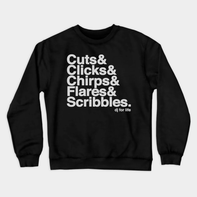 Scratch DJ Crewneck Sweatshirt by inktheplace2b